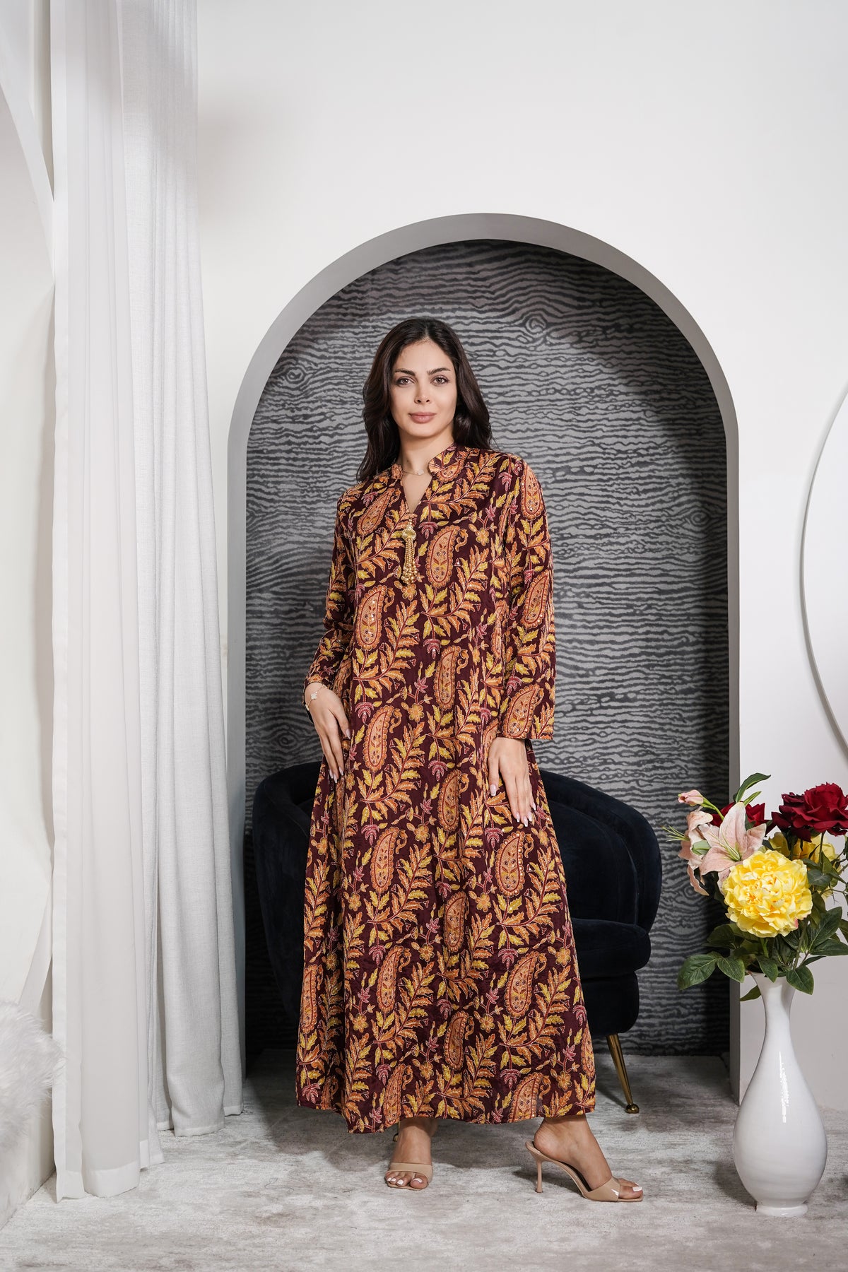 HARIR HINDI JALABIYA 5824