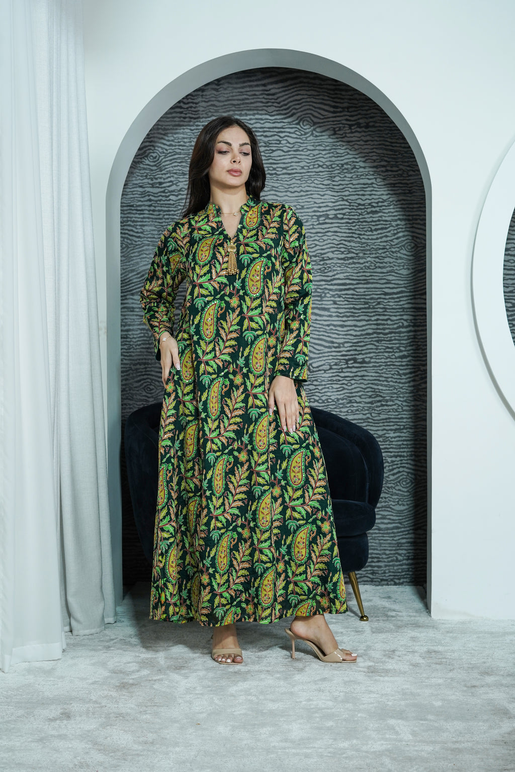 HARIR HINDI JALABIYA 5824