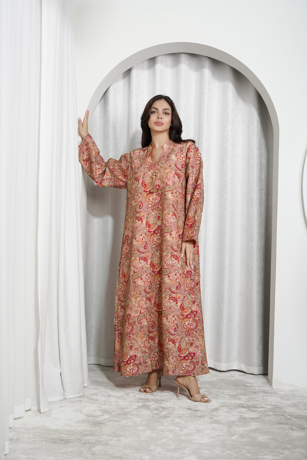 HARIR HINDI JALABIYA NP-5401B