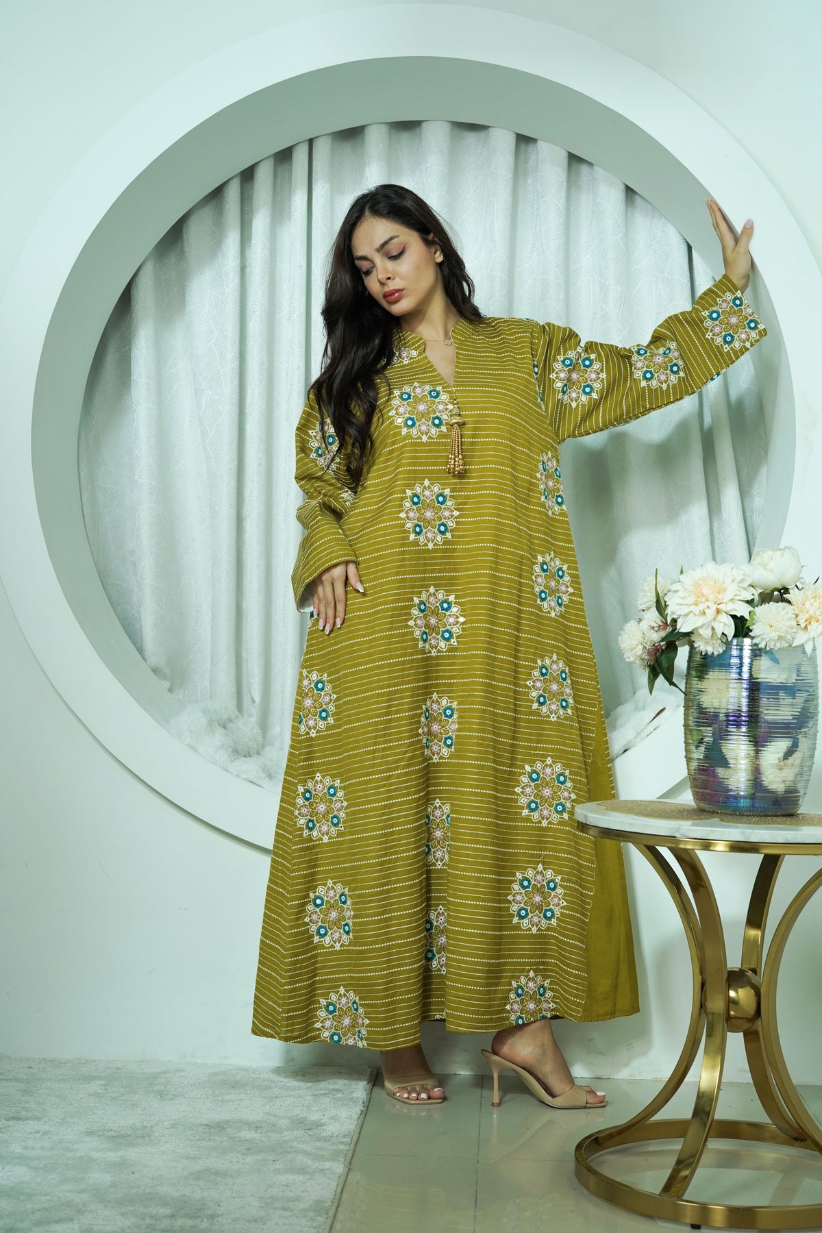 HARIR HINDI JALABIYA 4141