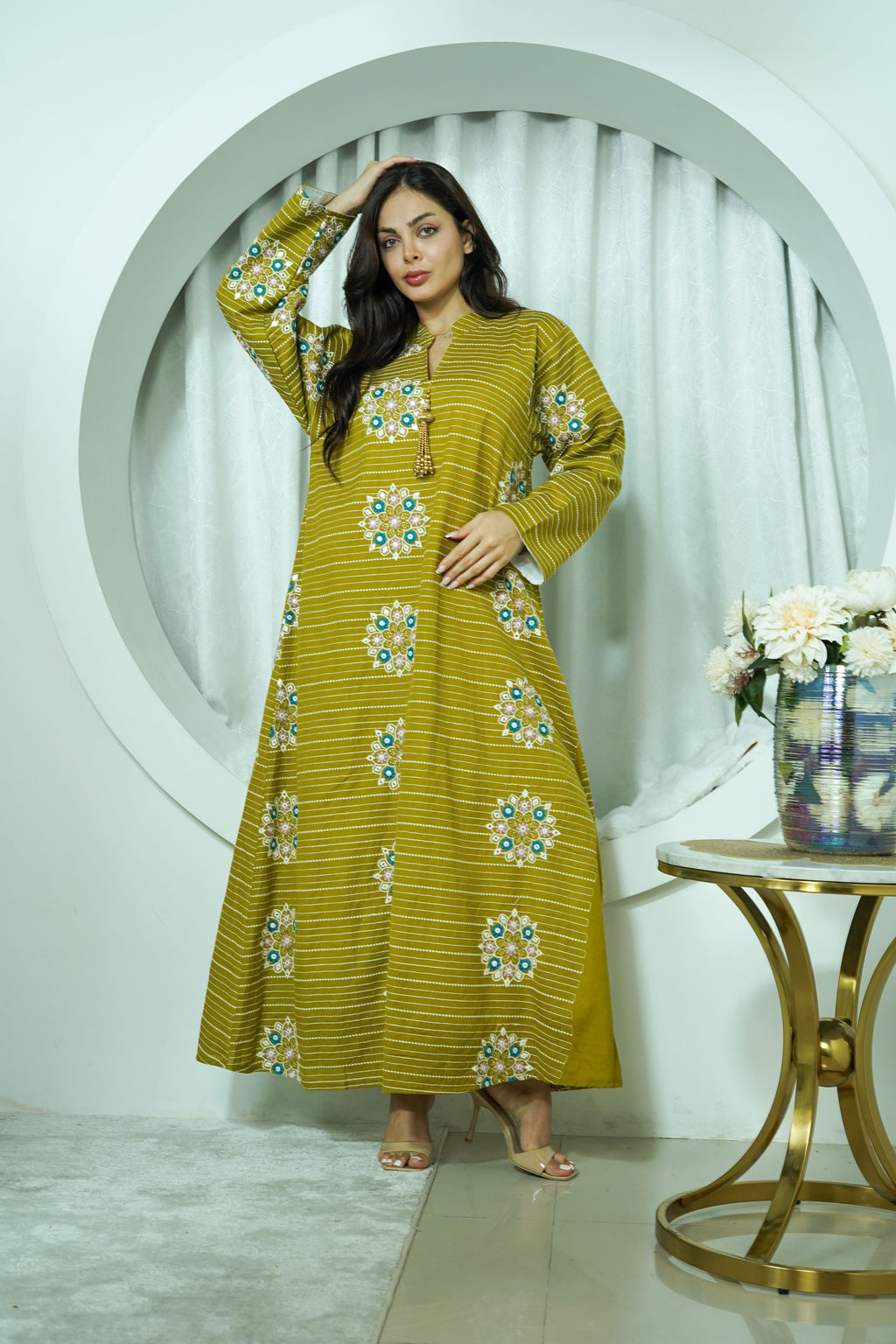 HARIR HINDI JALABIYA 4141