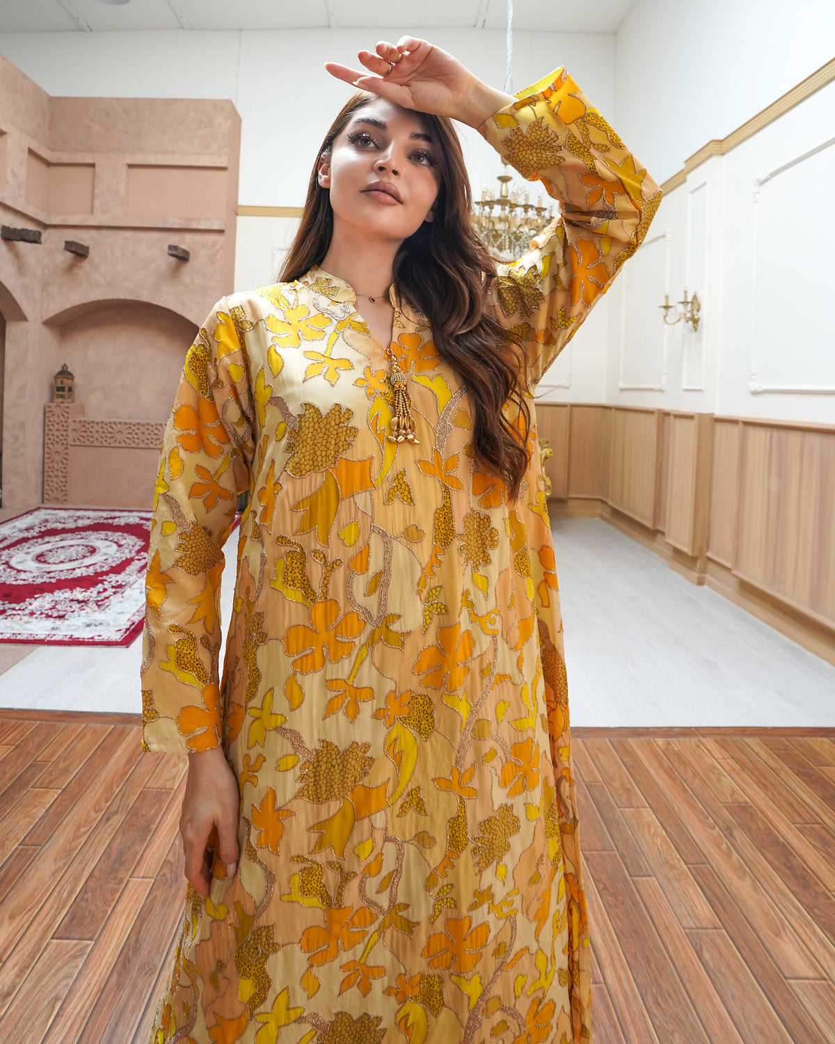 HARIR HINDI JALABIYA  NP3022