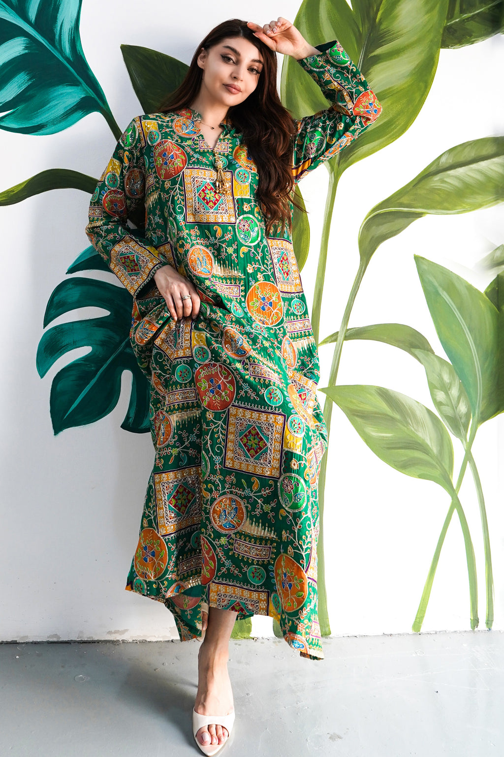 HARIR HINDI JALABIYA NP5008