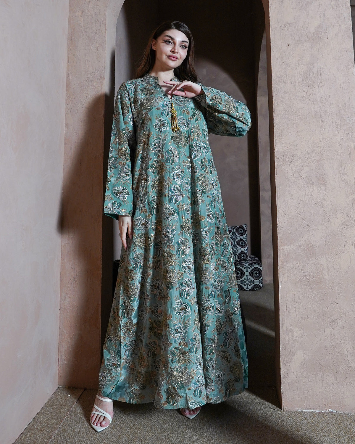 HARIR HINDI JALABIYA NP5453