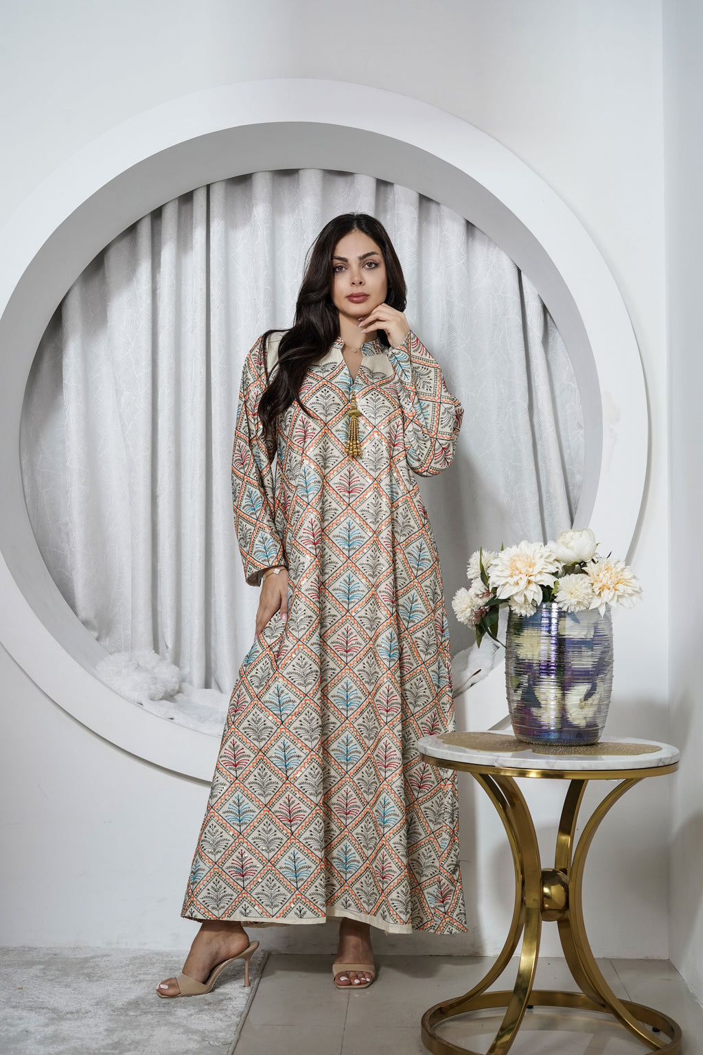 HARIR HINDI JALABIYA 6082