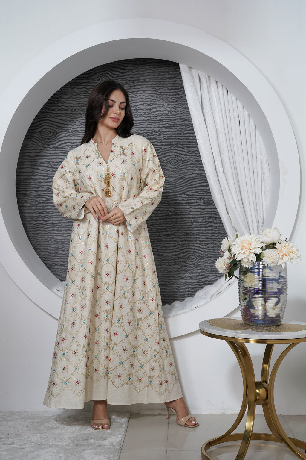 HARIR HINDI JALABIYA 4466
