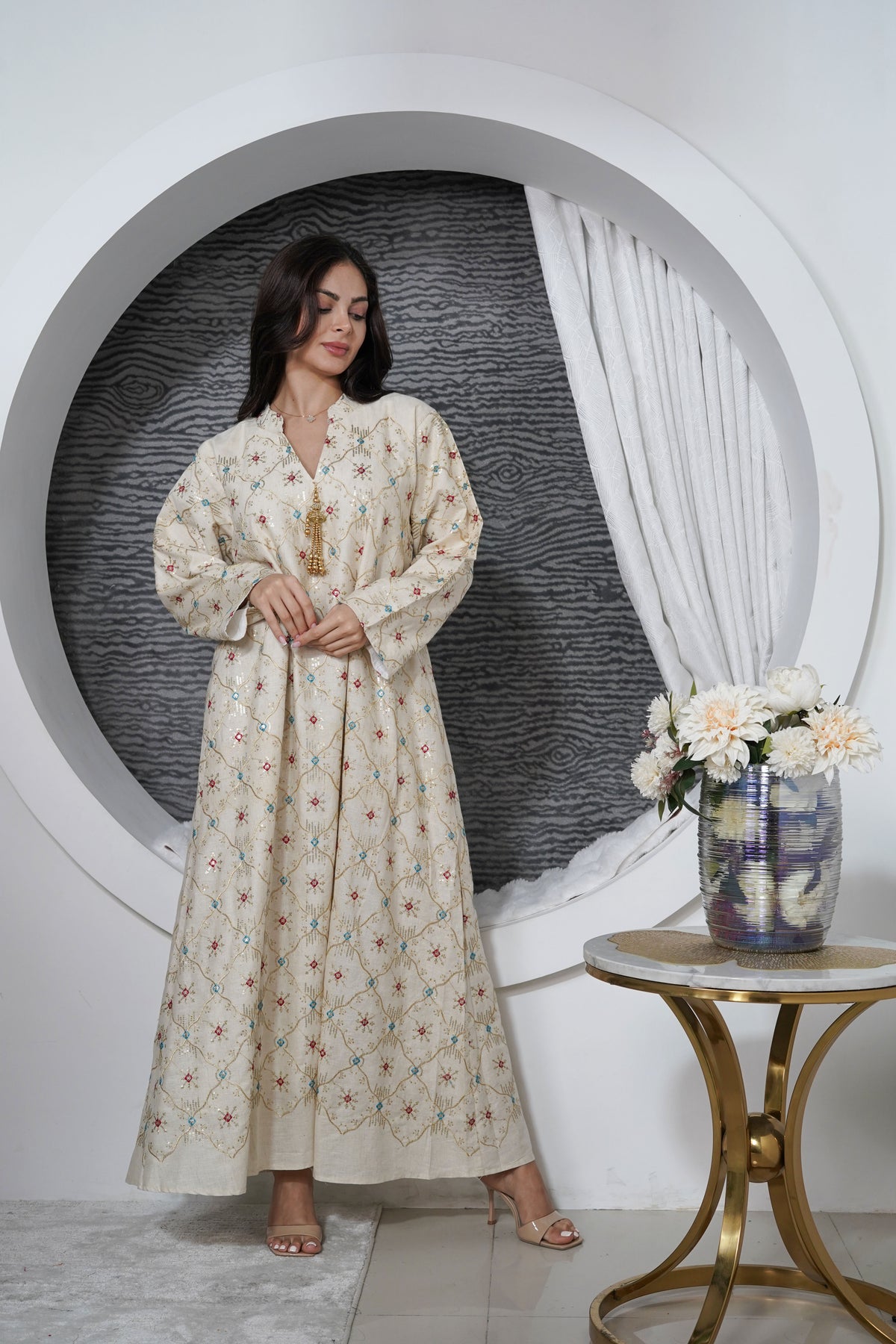 HARIR HINDI JALABIYA 4466