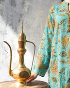 جلابية حرير هندي 5362