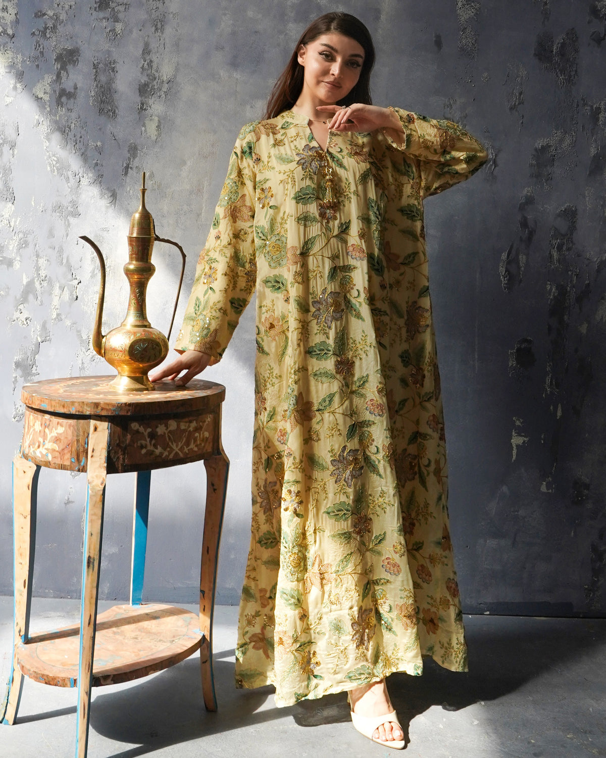 HARIR HINDI JALABIYA 5362