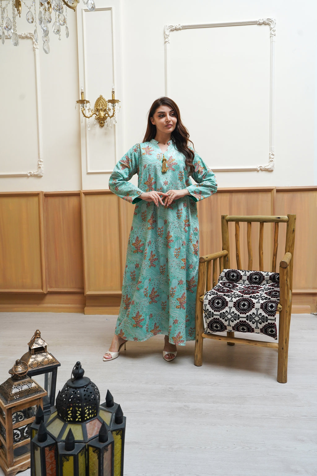 HARIR HINDI JALABIYA  6138