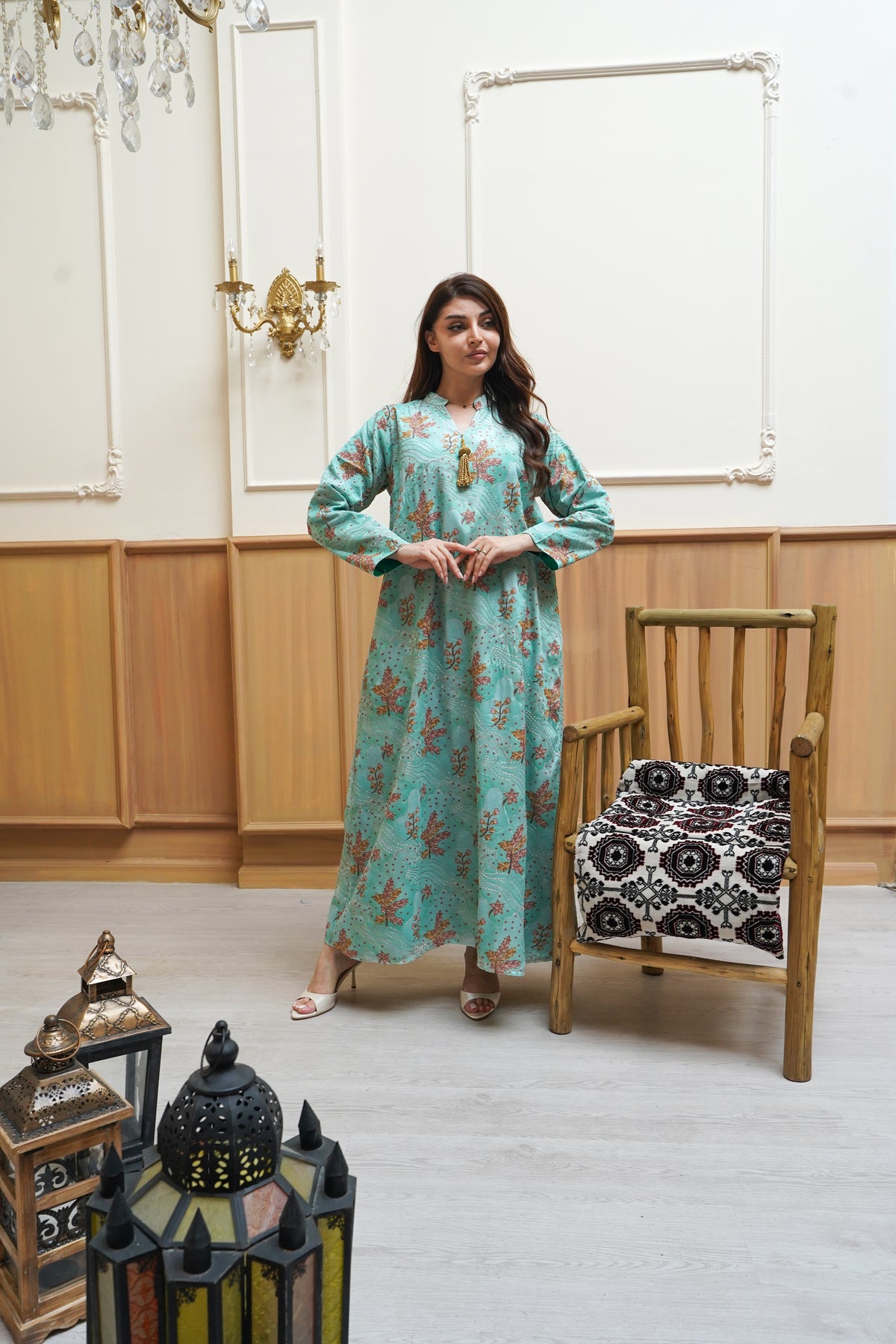 HARIR HINDI JALABIYA  6138