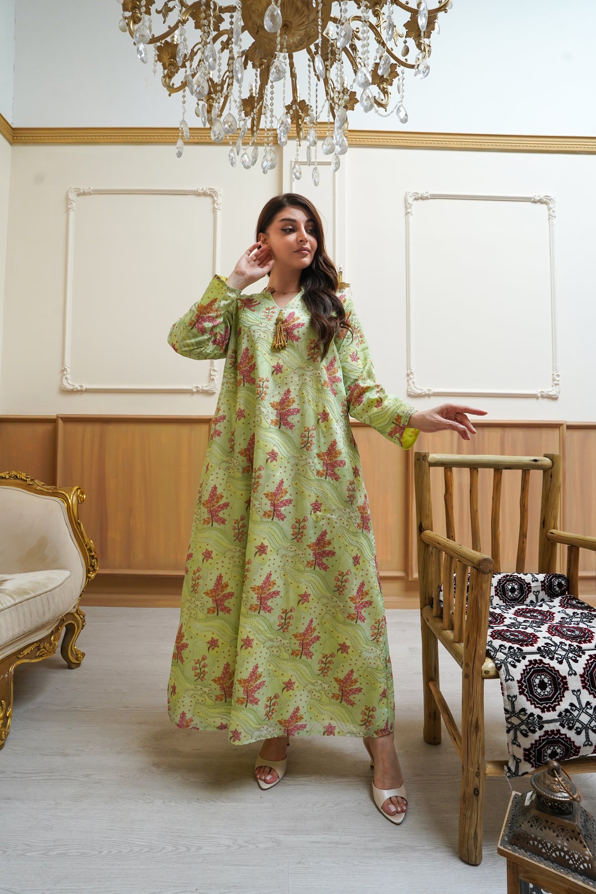 HARIR HINDI JALABIYA  6138