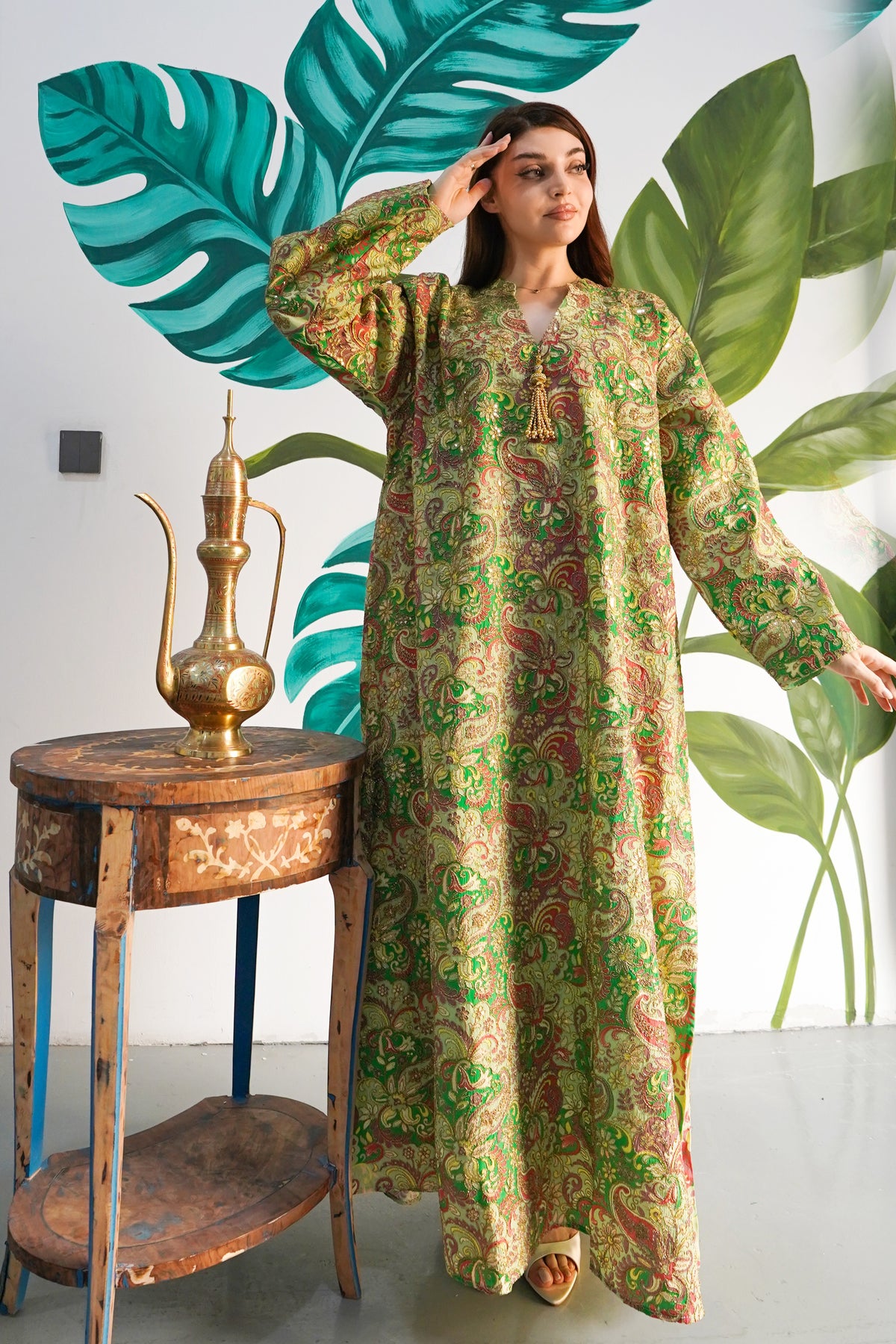 HARIR HINDI JALABIYA NP-5401B