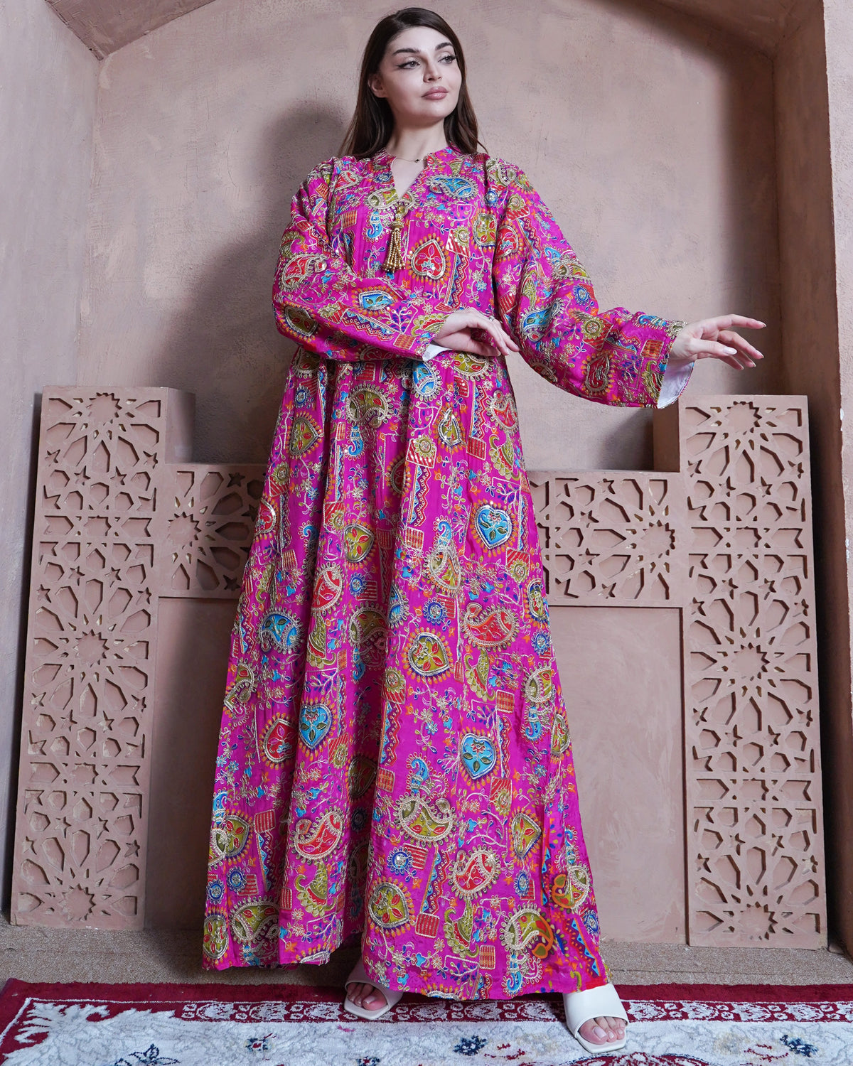 HARIR HINDI JALABIYA ND-5346