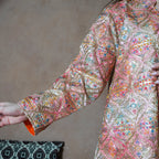 SATIN EMBROIDERY JALABIYA  MR-355