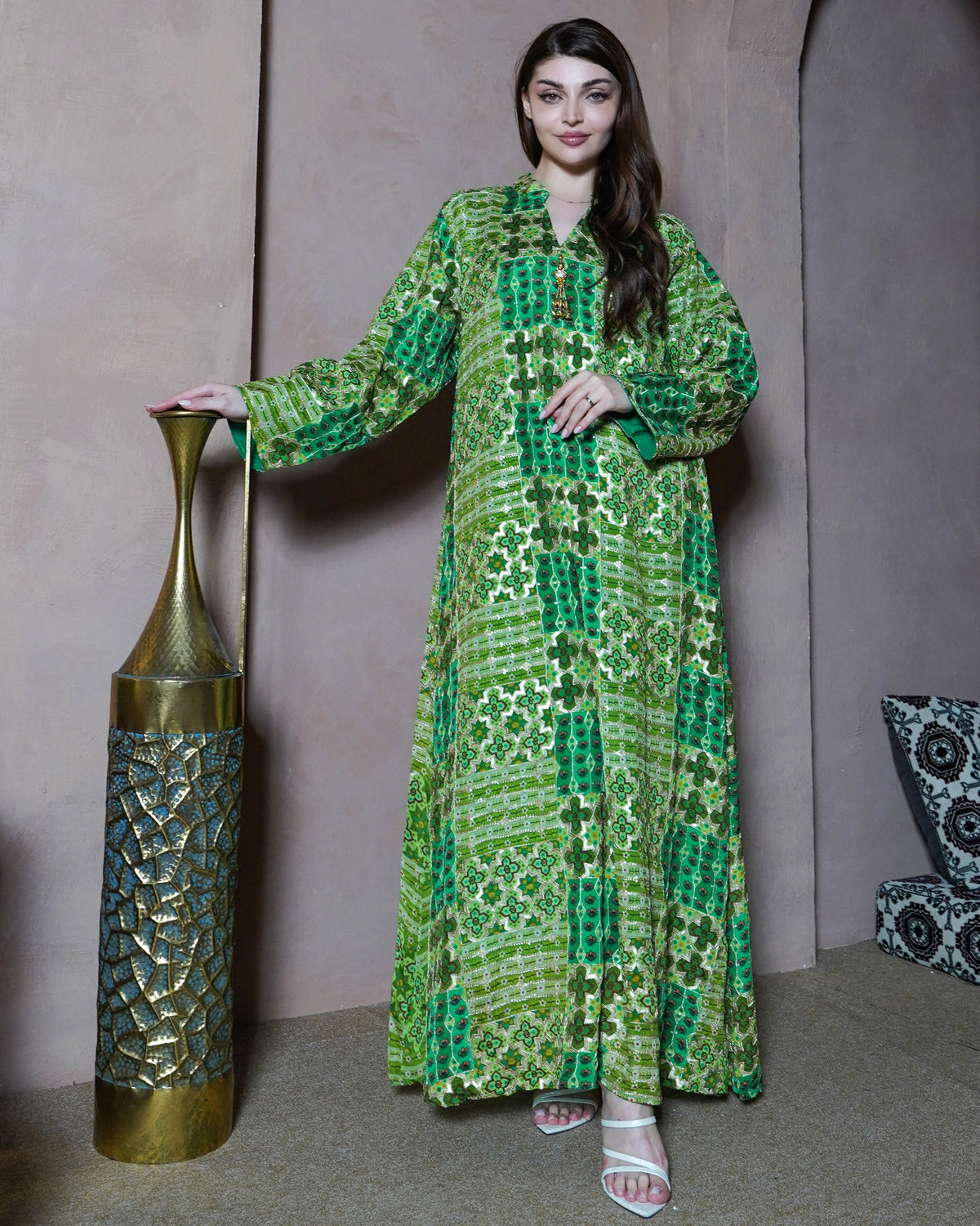 HARIR HINDI JALABIYA 5530