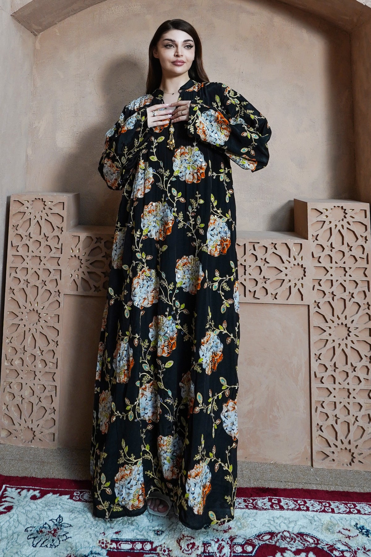 HARIR HINDI JALABIYA NP-5385