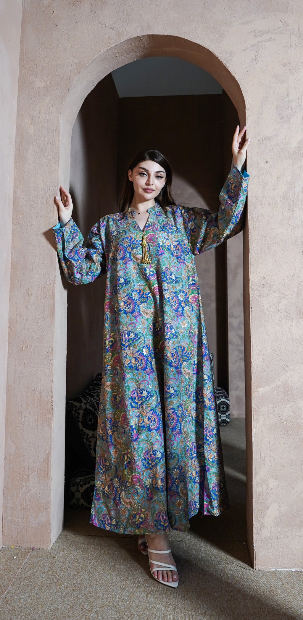 HARIR HINDI JALABIYA NP-5401B