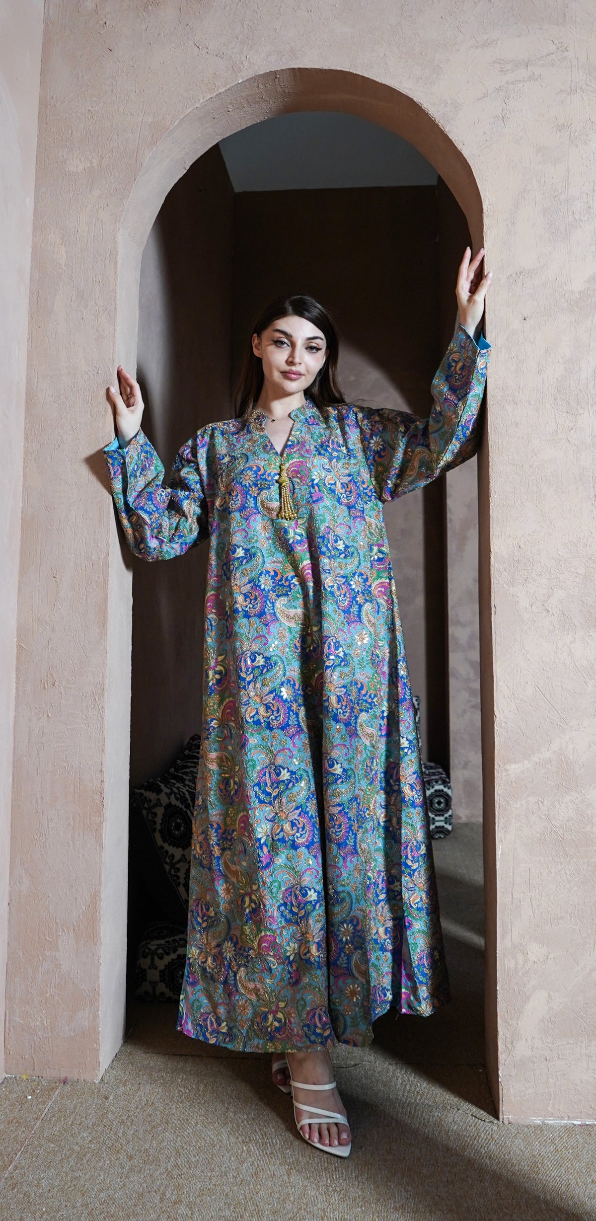 HARIR HINDI JALABIYA NP-5401B